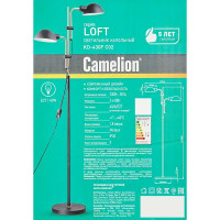 Торшер Camelion Grace цвет черный