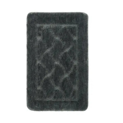Коврик для ванной Fixsen Link 50x80 см цвет графит