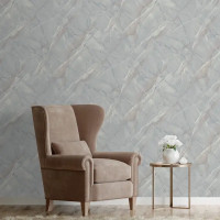 Обои флизелиновые Euro Decor Slab голубые 1.06 м ED7290-23