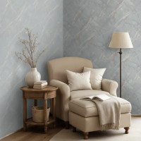 Обои флизелиновые Euro Decor Slab голубые 1.06 м ED7290-23