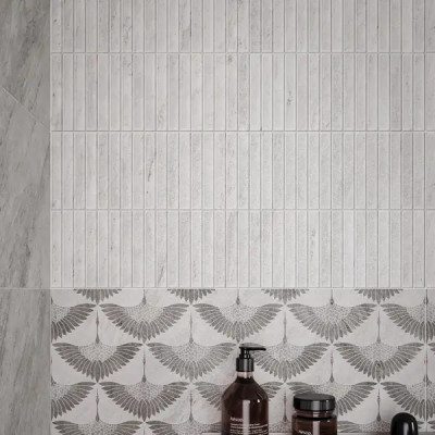 Настенная плитка Cracia Ceramica Tanto 02 25x60 см 1.2 м² цвет серый