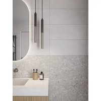 Настенная плитка Cracia Ceramica Bravo 01 25x60 см 1.2 м² цвет серый