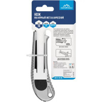 Нож малярный Vertextools 0044-18-02 сегментное лезвие 18 мм