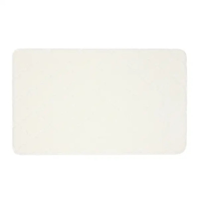 Коврик для ванной Bath Plus Лана 70x120 см цвет белый