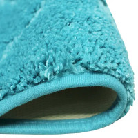Коврик для ванной Bath Plus Лана 70x120 см цвет бирюзовый