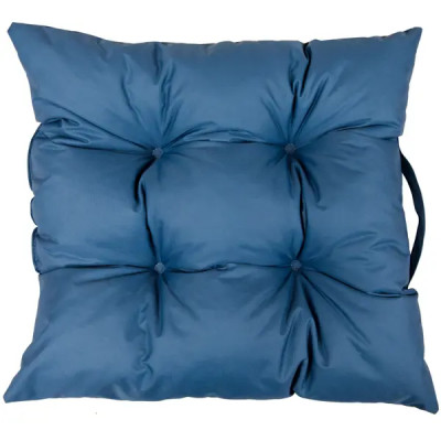 Подушка для стула Linen Way Пикник-2 50x50 см цвет серо-синий