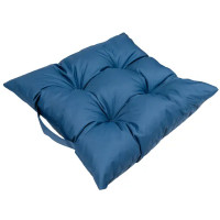 Подушка для стула Linen Way Пикник-2 50x50 см цвет серо-синий