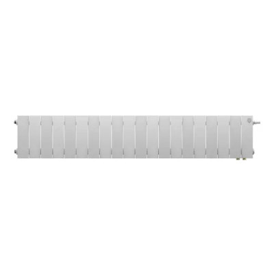 Радиатор секционный Royal Thermo PianoForte VDR80 200/10 20 секций нижнее правое подключение биметалл белый