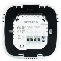 Терморегулятор для теплого пола Beca BHT-001-GB1 электронный программируемый цвет черный