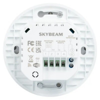 Терморегулятор для теплого пола Beca BHT-001-GB3 электронный программируемый цвет белый