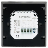 Терморегулятор для теплого пола Beca BHT-001-GB11 электронный программируемый с Wi-Fi цвет серый