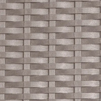 Шезлонг без подушки Rattan 187x44 см пластик серый