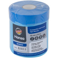 Укрывная пленка с ПЭ-лентой Hansa 803055 25 м x 55 см