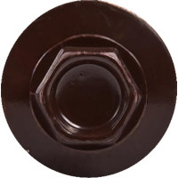 Саморезы по металлу оцинкованные с буром 5.5x51 мм на вес RAL 8017