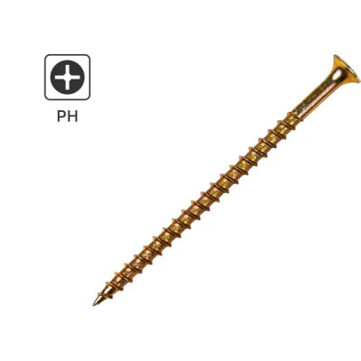 Саморезы по дереву оцинкованные 4.2x75 мм 3 кг