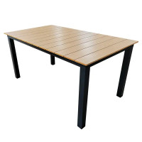Стол садовый Beginia Beshtau Dark 156x90 см алюминий
