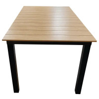 Стол садовый Beginia Beshtau Dark 156x90 см алюминий