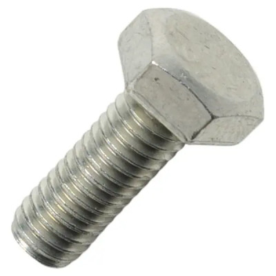 Болт DIN 933 6x16 мм с шестигранный головкой оцинкованный на вес