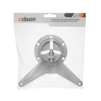 Площадка для опоры регулируемая 60 мм сталь цвет никель нагрузка до 50 кг