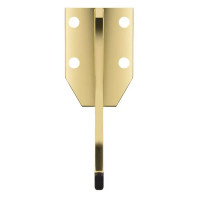 Опора 100x150 мм сталь цвет золото нагрузка до 50 кг