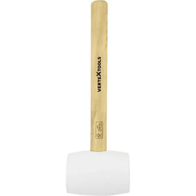 Киянка резиновая белая Vertextools 10-52-450 450 г
