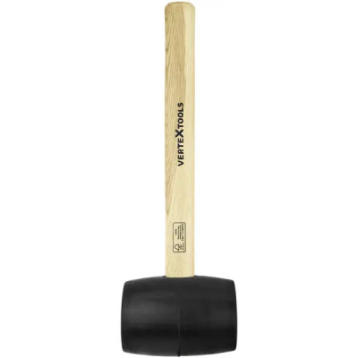 Киянка резиновая черная Vertextools 10-51-450 450 г