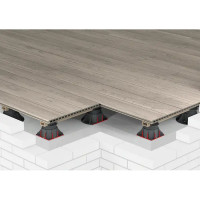 Опора для террасной доски T-Decks Expert 38-53 мм цвет черный