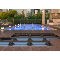 Опора для террасной доски T-Decks Expert 38-53 мм цвет черный