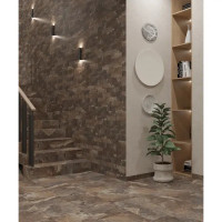 Камень искусственный Керамин Касл Рок 4 коричневый 0.54 м²
