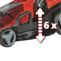Газонокосилка аккумуляторная бесщеточный Einhell PXC GE-CM 36/36 Li 36 В 36 см 2x4 Ач АКБ и ЗУ входит в комплект