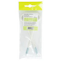 Винт с крюком 8x100 мм сталь 2 шт. цвет белый