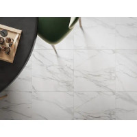 Глазурованный керамогранит Gracia Ceramica Marbella 60x60 см 1.44 м² матовый цвет белый