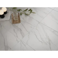 Глазурованный керамогранит Gracia Ceramica Marbella 60x60 см 1.44 м² матовый цвет белый