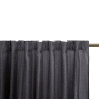 Штора на ленте со скрытыми петлями Kreaforta Looks 200x260 см серый