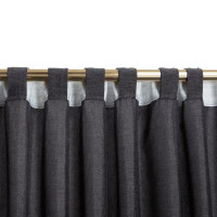 Штора на ленте со скрытыми петлями Kreaforta Looks 200x260 см серый