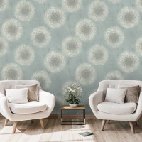 Обои флизелиновые Euro Decor Ray зеленые 1.06 м ED7296-04