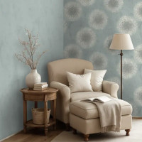 Обои флизелиновые Euro Decor Ray зеленые 1.06 м ED7296-04