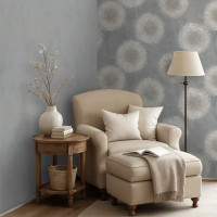 Обои флизелиновые Euro Decor Ray серые 1.06 м ED7296-22