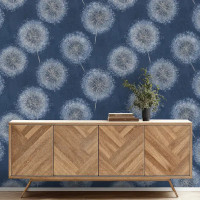 Обои флизелиновые Euro Decor Ray синие 1.06 м ED7296-20