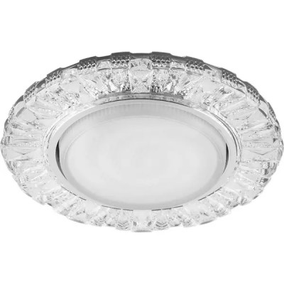 Светильник точечный встраиваемый Feron Bright CD4023 под отверстие 80 мм GX53 цвет хром