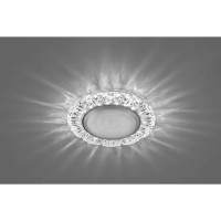 Светильник точечный встраиваемый Feron Bright CD4023 под отверстие 80 мм GX53 цвет хром