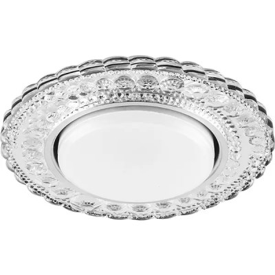 Светильник точечный встраиваемый Feron Bright CD4024 под отверстие 80 мм GX53 цвет хром