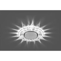 Светильник точечный встраиваемый Feron Bright CD4024 под отверстие 80 мм GX53 цвет хром