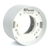 Светильник точечный накладной Feron Barrel HL370 GX70 цвет белый