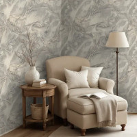 Обои флизелиновые Euro Decor Istok серые 1.06 м ED7293-11