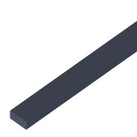 Карниз для шкафа Котлас Konsensa 220x4 см МДФ цвет синий