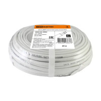 Провод Tdm Electric ШВВП 2x0.75 20 м ГОСТ цвет белый