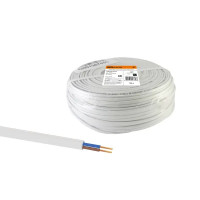 Провод Tdm Electric ШВВП 2x0.75 100 м ГОСТ цвет белый