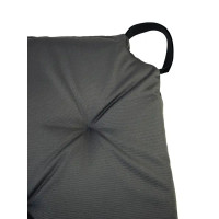 Подушка для стула Linen Way 40/35x40 см цвет стальной