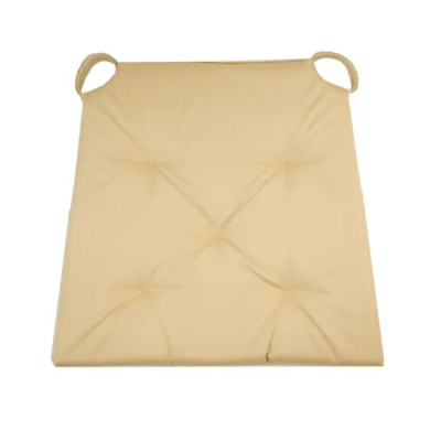 Подушка для стула Linen Way 40/35x40 см цвет бежевый